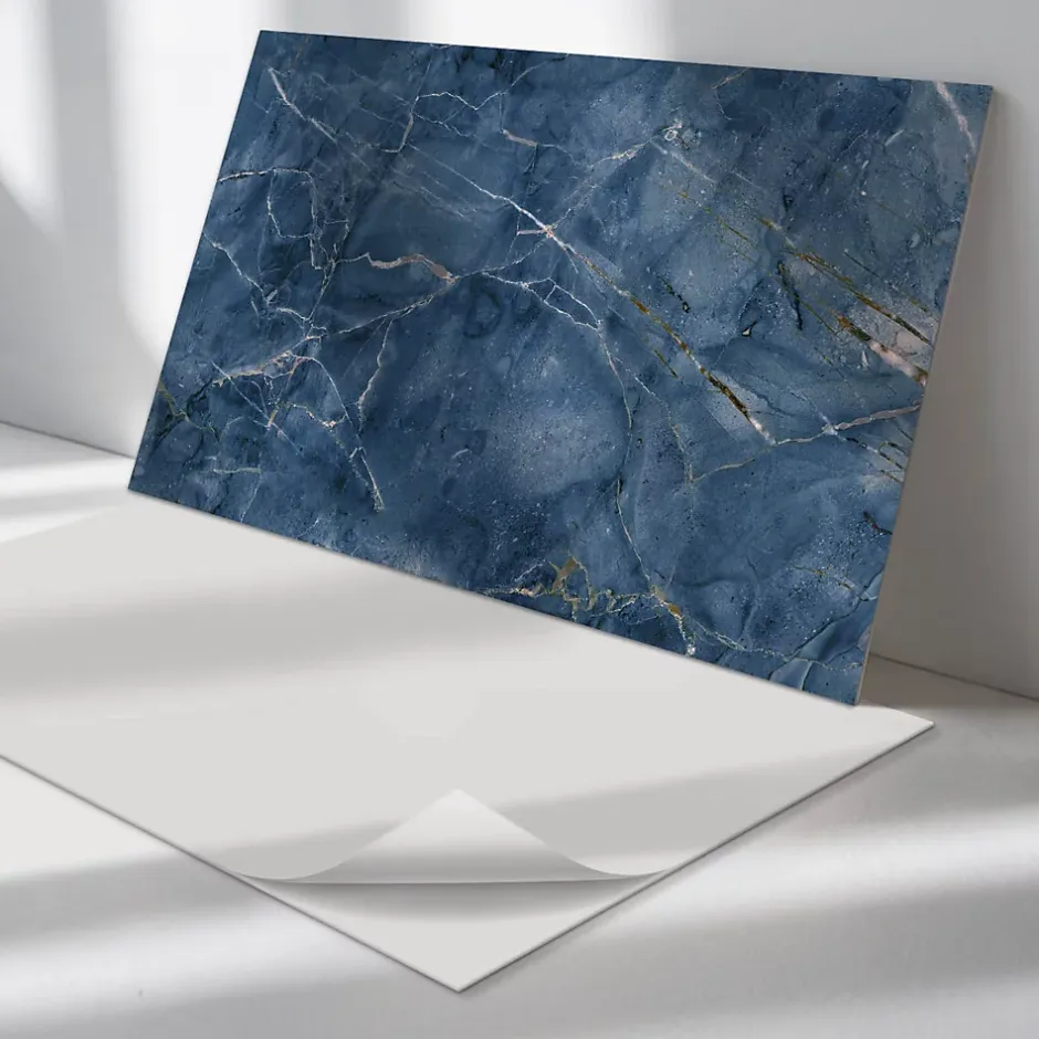 Panneau Décoratif 100x50 cm Motif En Zigzag Avec Des Lignes 1 pièce-Wallfluent