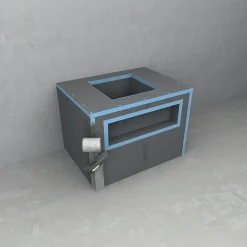 Panneau de construction 125 x 60 x 0,4 cm-Wedi Best