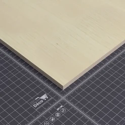 Panneau MDF Plaqué - Frêne - 60 x 60 cm-Mon Marché Déco New