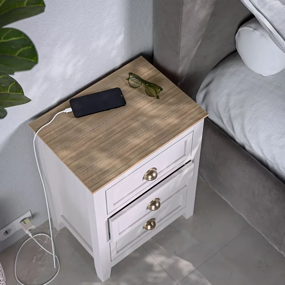 Panneau MDF Plaqué - Noyer d'Amérique - 60 x 60 cm-Mon Marché Déco Best