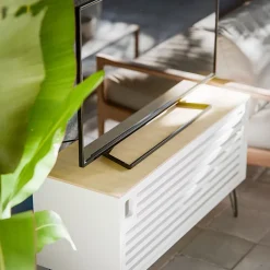 Mon Marché Déco Panneau MDF Plaqué - Érable - 60 x 120 cm