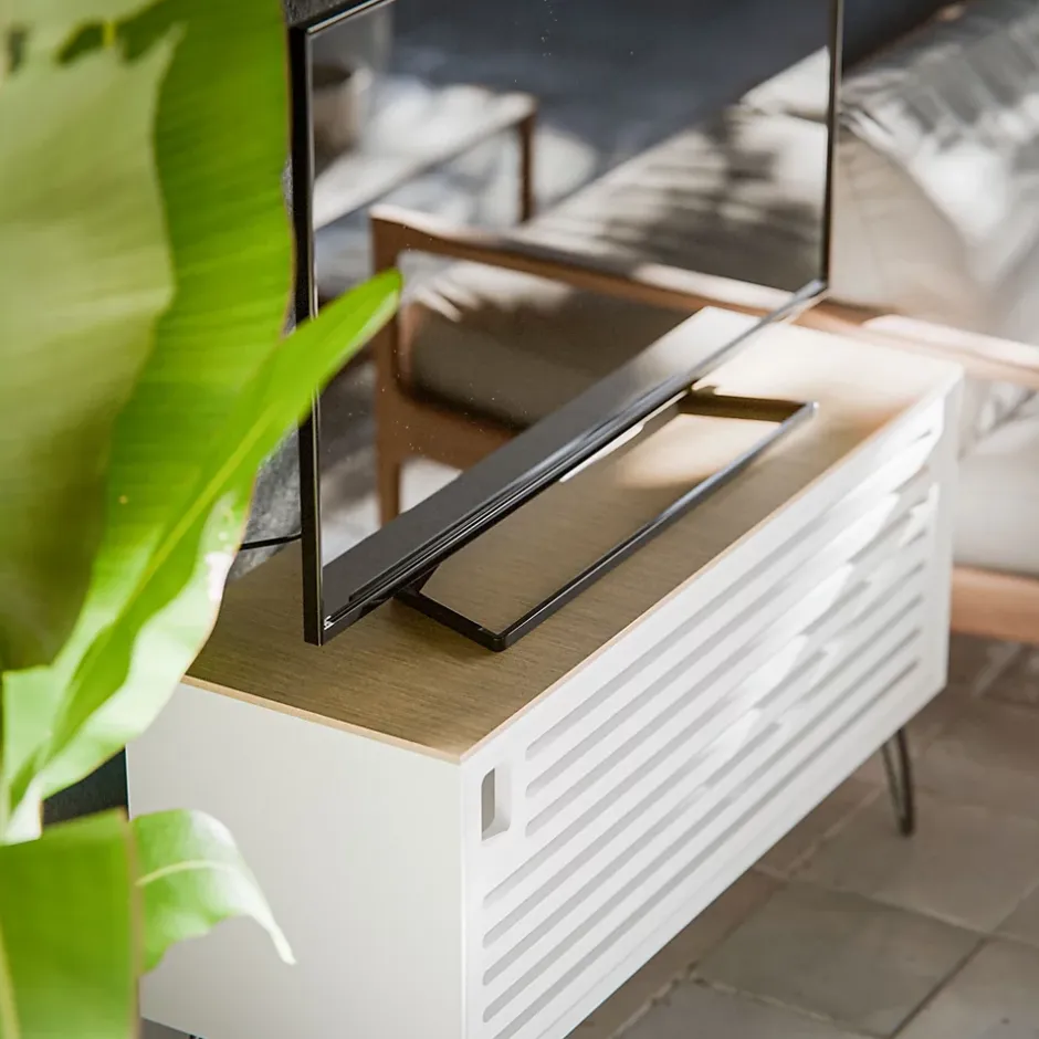 Mon Marché Déco Panneau MDF Plaqué - Wenge - 60 x 120 cm