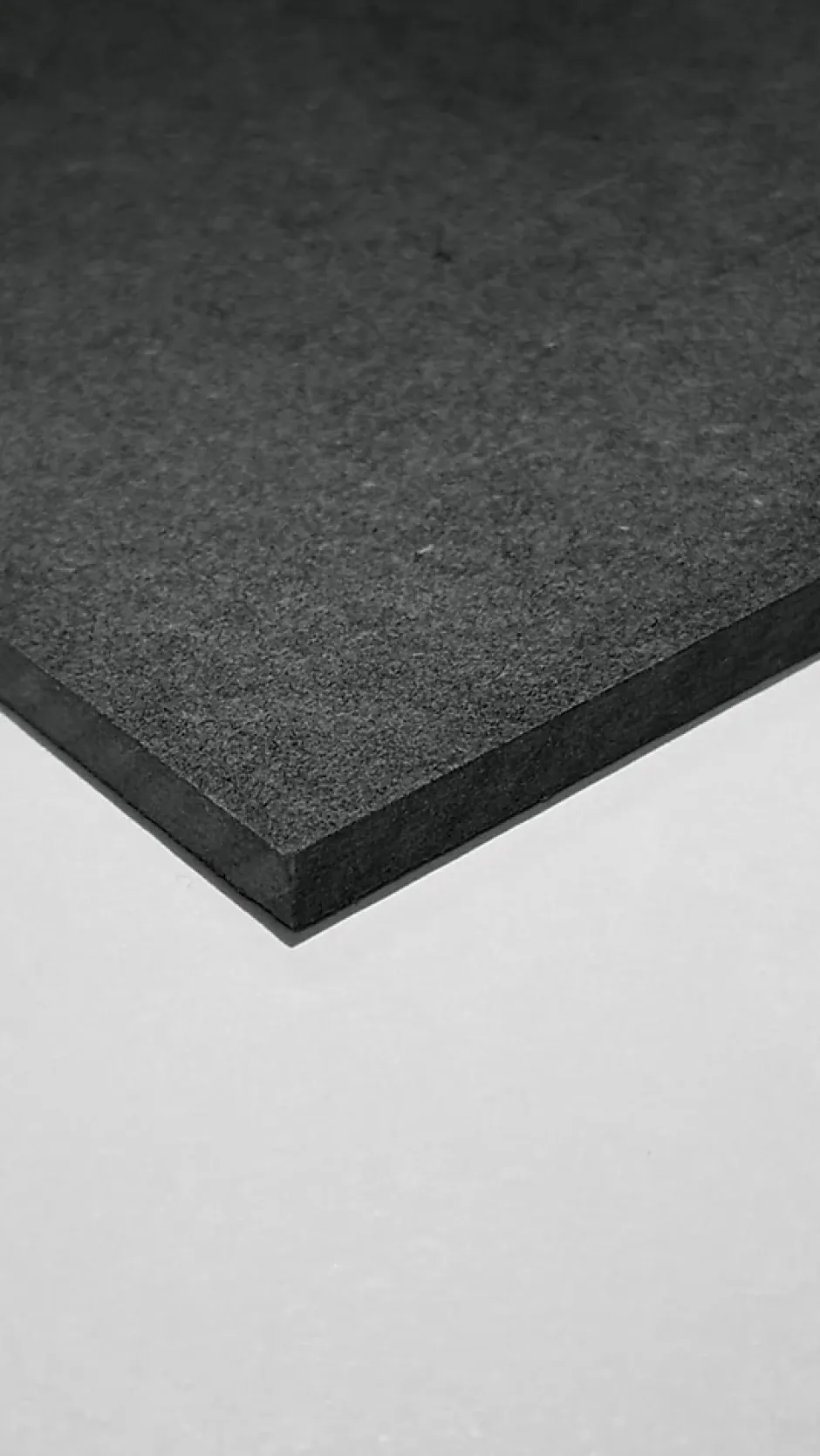 Produx Panneau médium teinté dans la masse Forescolor noir 80 x 40,5 cm, ép.5 mm