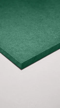 Panneau médium teinté dans la masse Forescolor vert 80 x 40,5 cm, ép.16 mm-Produx