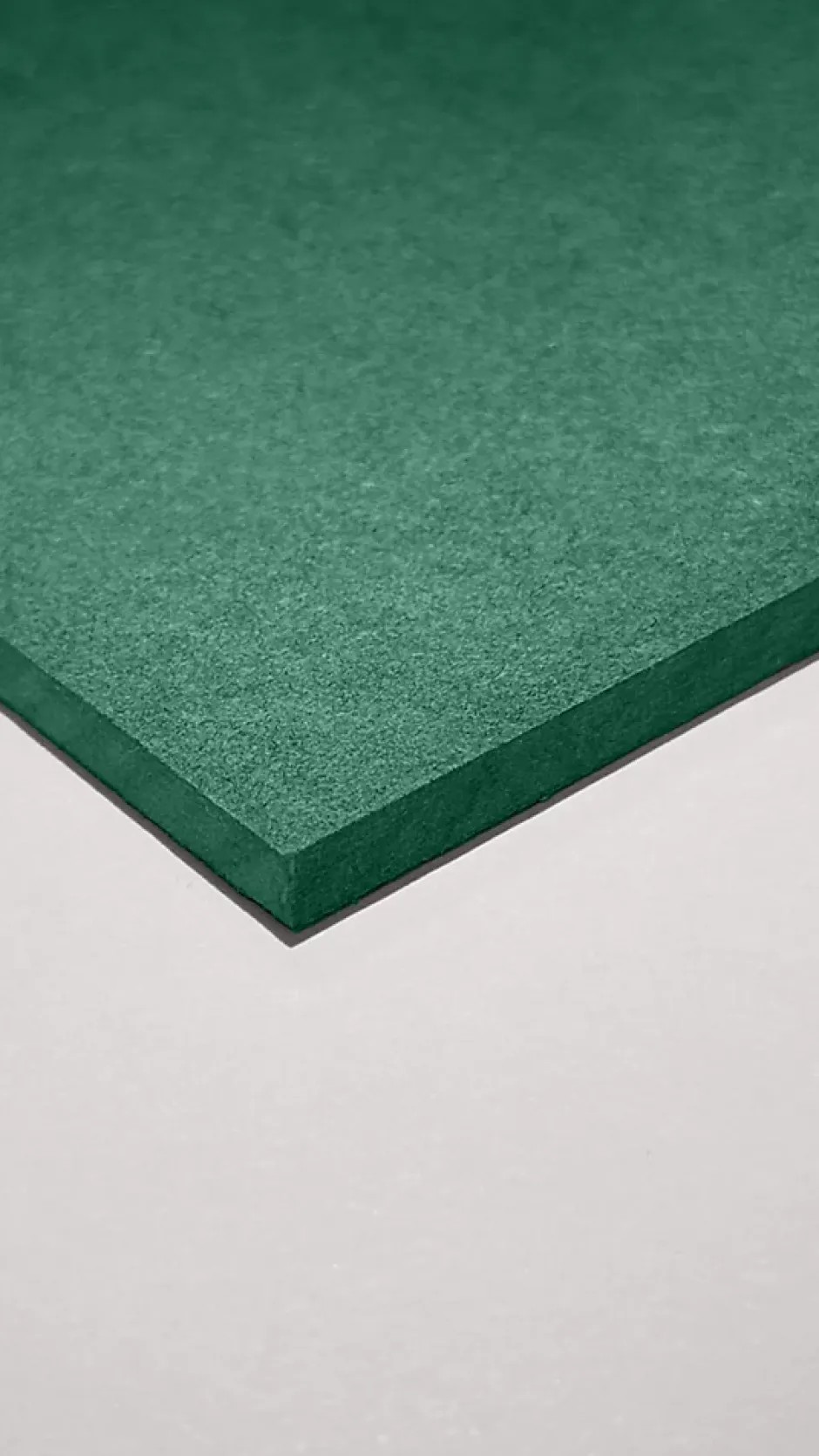 Panneau médium teinté dans la masse Forescolor vert 80 x 40,5 cm, ép.16 mm-Produx