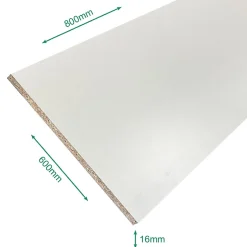 Panneau mélaminé 800 x 600 x 16 mm-Forestea Clearance