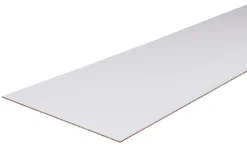 Panneau mélaminé sans bord Blanc - 250 x 125 cm, ép.8 mm (vendu au panneau)