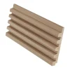 Panneau mural 3D - Pack de 3,71 m² - Coloris bois naturel clair - Lot de 8 pièces - TATIANA-Vente-unique Clearance