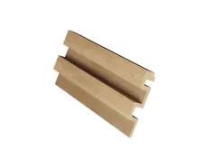 Panneau mural 3D - Pack de 2.83 m² - Coloris bois naturel - Lot de 8 pièces - FLINT-Vente-unique Online