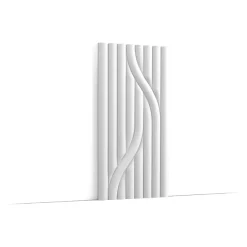 Orac Decor Panneau mural 3D motifs fluides - - L200xp1.6xH25cm - W213