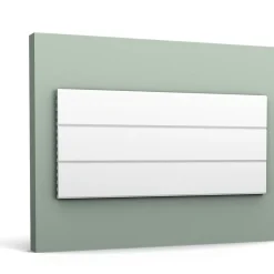 Panneau mural 3D motifs répétitifs - - L260xp1.3xH25cm - WX205-2600-Orac Decor Best