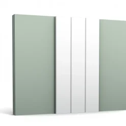 Orac Decor Panneau mural 3D motifs répétitifs - - L260xp1.3xH25cm - Carton complet 7 panneaux - WX205-2600