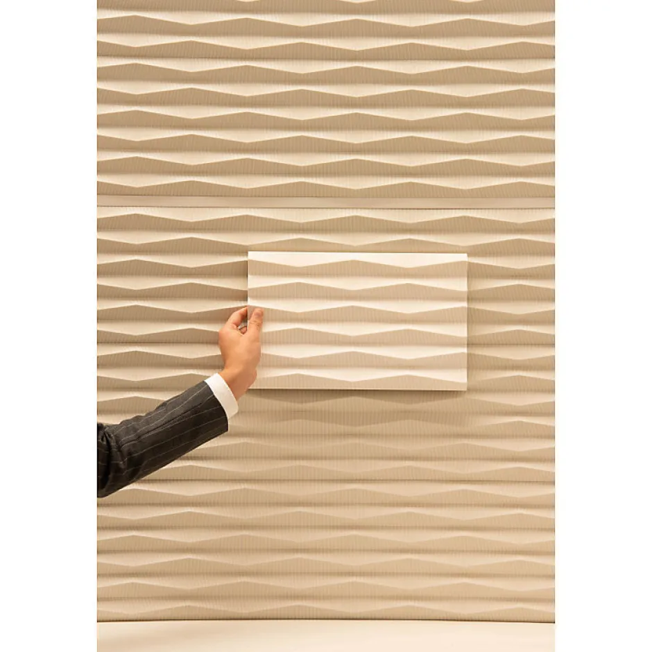 Panneau mural 3D RIDGE W112, L200 x H25 x l1.9 cm-Orac Decor Hot