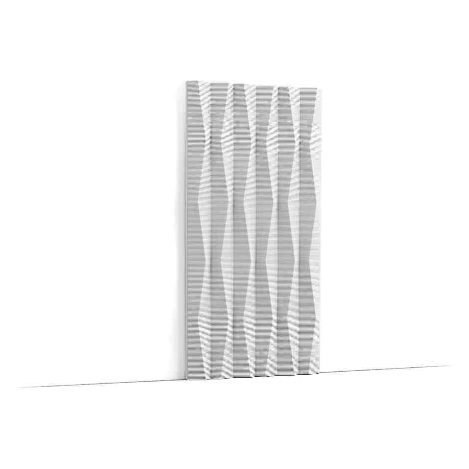 Panneau mural 3D RIDGE W112, L200 x H25 x l1.9 cm-Orac Decor Hot