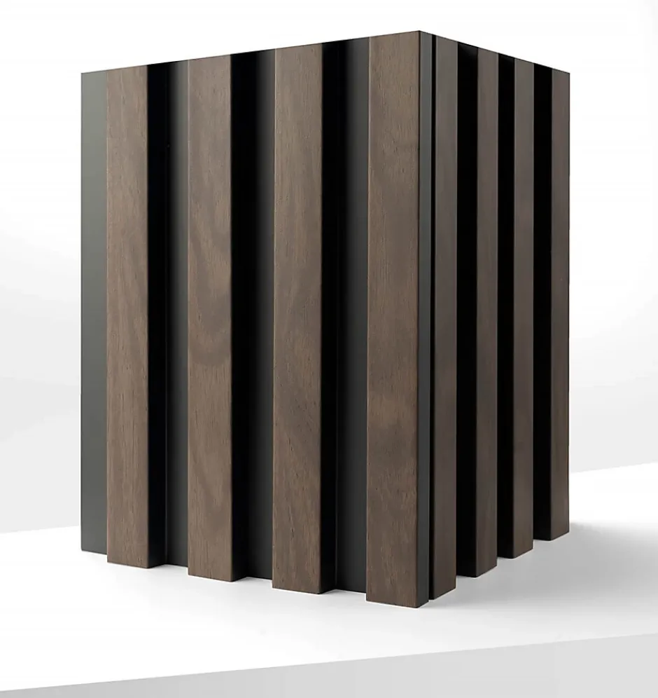 Panneau Mural Décoratif (effet tasseau) en polystyrène recyclé- VASCO-Lamelio New