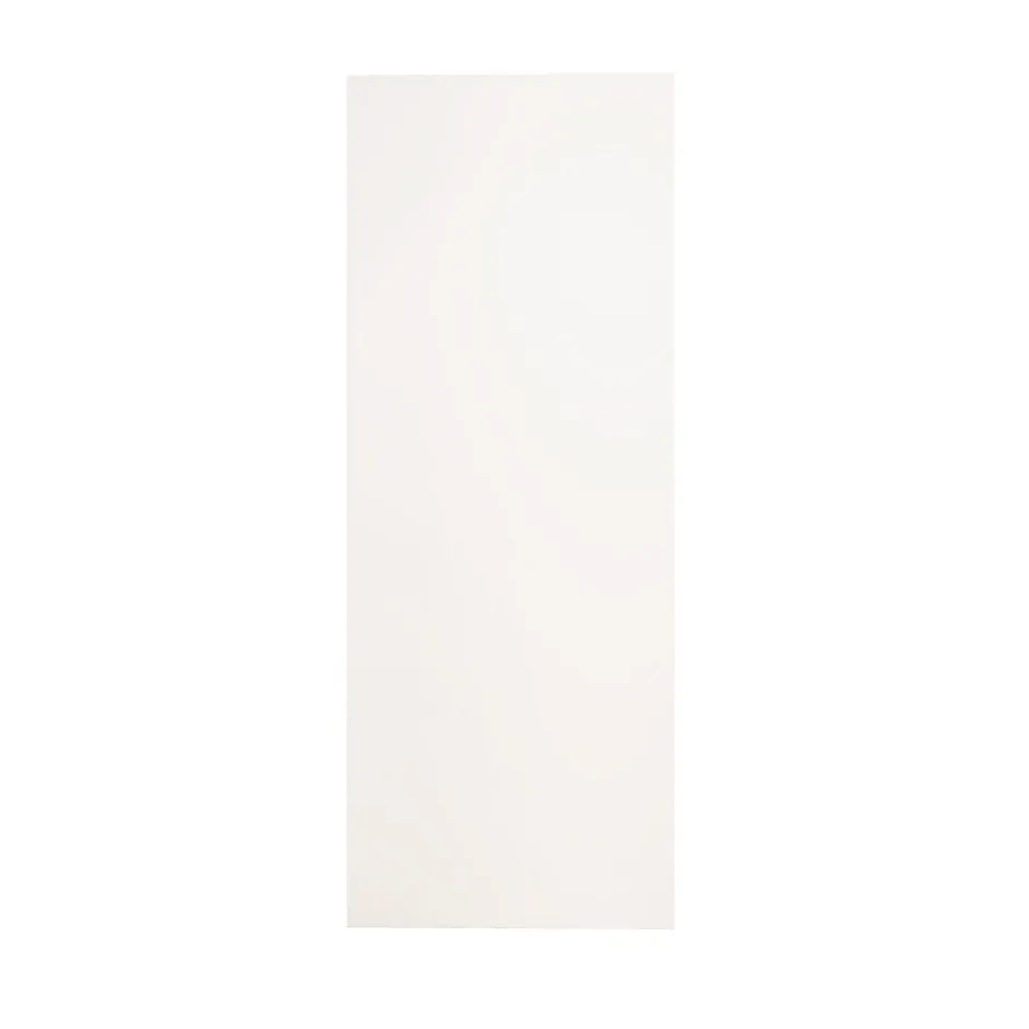 AICA Sanitaire Panneau mural de douche Blanc 100 x 210 cm mural aluminium - Étanche, durable et facile à nettoyer