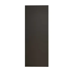 AICA Sanitaire Panneau mural de douche Noir 90 x 210 cm mural aluminium - Étanche, durable et facile à nettoyer