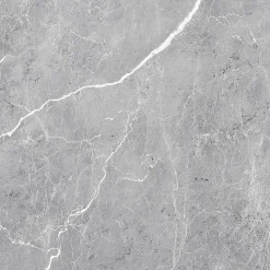 Panneau mural de salle de bain l.100 x H.255 cm, marbre gris, DécoDesign-Schulte New