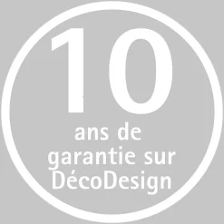 Schulte Panneau mural de salle de bains l.100 x H.255 cm, blanc effet structuré, DécoDesign