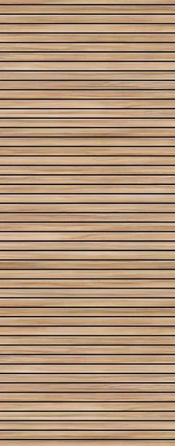 Schulte Panneau mural de salle de bains l.100 x H.255 cm, effet tasseaux bois chêne horizontal, Décodesign Japandi vendu par 2