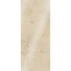 Panneau mural de salle de bains l.100 x H.255 cm, effet pierre beige, DecoDesign-Schulte Outlet