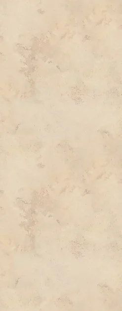 Panneau mural de salle de bains l.100 x H.255 cm, effet travertin beige, DécoDesign-Schulte Best