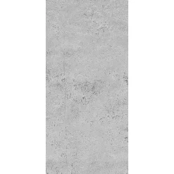 Panneau mural de salle de bains l.100 x H.210 cm, effet pierre gris clair, Décodesign vendu par 2-Schulte Online