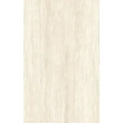 Panneau mural de salle de bains l.150 x H.255 cm, effet pierre calcaire, DecoDesign-Schulte Hot