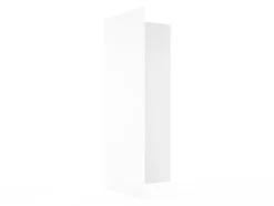 Schulte Panneau mural de salle de bains l.100 x H.210 cm, blanc effet structuré, Décodesign vendu par 2