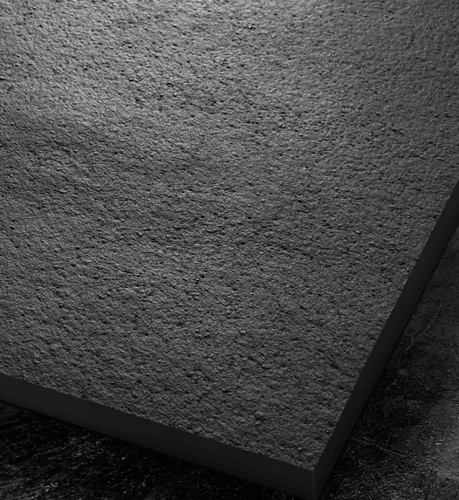 Onbath'S Panneau mural pour salle de bain en pierre naturelle roche de mer 260x120 cm Epaisseur 3mm recoupable et percable