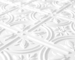 Innovera Decor Panneau mural PVC 3D Empire blanc 47 x 61,7 cm