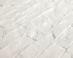 Innovera Decor Panneau mural PVC 3D Ledge blanc 61 x 61 cm