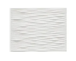 Innovera Decor Panneau mural PVC 3D Wilderness blanc 47 x 61,7 cm