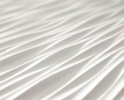 Innovera Decor Panneau mural PVC 3D Wilderness blanc 47 x 61,7 cm