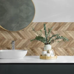 Panneau Mural PVC 100x50 cm Motif Floral En Arrière-Plan 1 pièce-Wallfluent Online