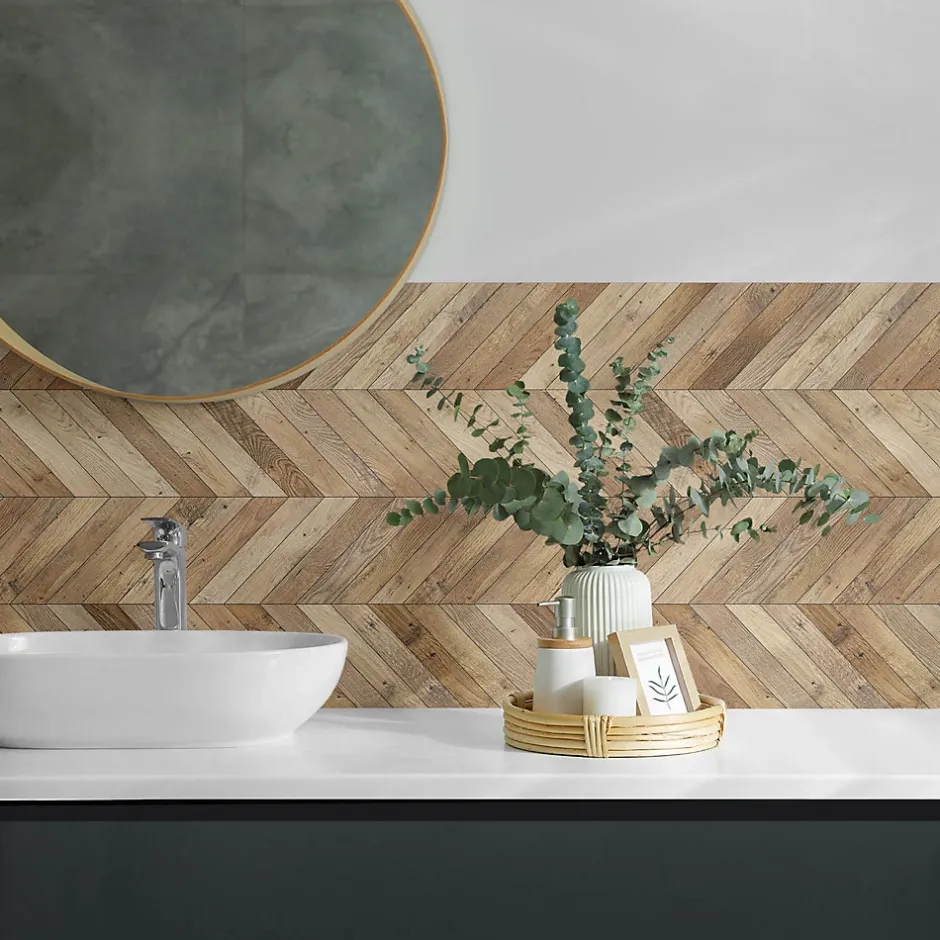 Panneau Mural PVC 100x50 cm Motif Floral En Arrière-Plan 1 pièce-Wallfluent Online