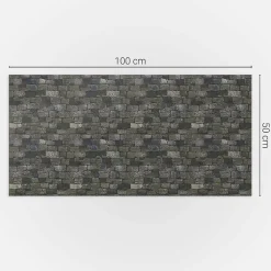 Panneau Mural PVC 100x50 cm Motif Floral Végétal 1 pièce-Wallfluent New