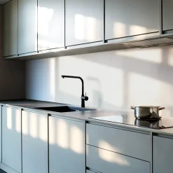 Wallfluent Panneau Mural PVC 120x60 cm Couleur Grise 1 pièce