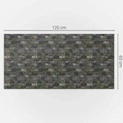 Wallfluent Panneau Mural PVC 120x60 cm Motif Floral Végétal 1 pièce