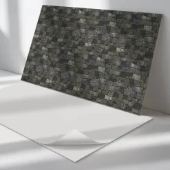 Wallfluent Panneau Mural PVC 120x60 cm Motif Floral Végétal 1 pièce