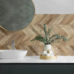 Panneau Mural PVC 120x60 cm Motif Floral En Arrière-Plan 1 pièce-Wallfluent