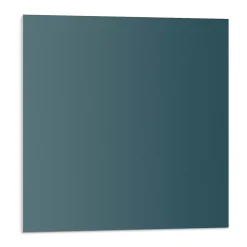 Wallfluent Panneau Mural PVC 50x50 cm Couleur Bleu Sarcelle Foncé 4 pièces