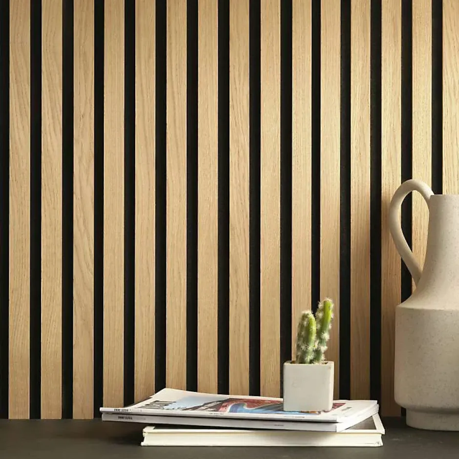 Panneau mural tasseaux 60 x 30 x 1 cm - 0,18m2-Decoon Hot