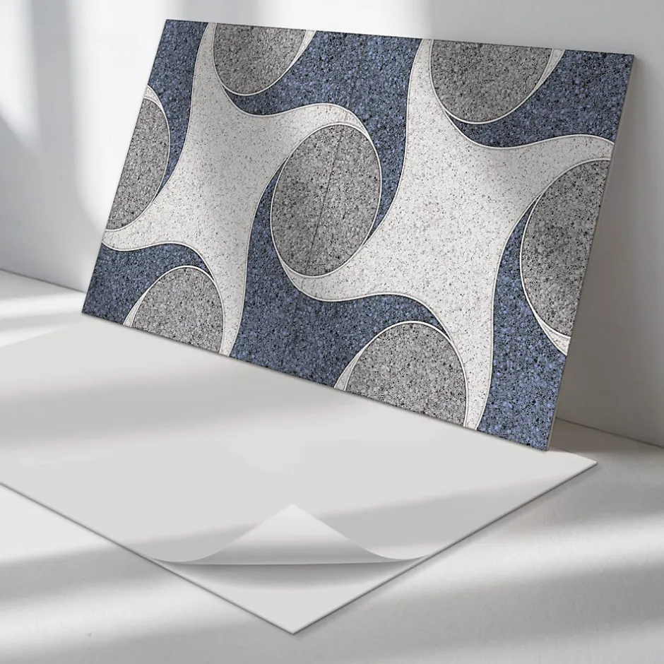 Wallfluent Panneau Mural TV 100x50 cm Motifs Élégants 1 pièce