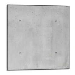 Panneau Mural TV 50x50 cm Texture Du Béton Brut 4 pièces-Wallfluent Online