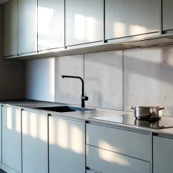 Panneau Mural TV 50x50 cm Texture Du Béton Brut 4 pièces-Wallfluent Online