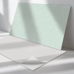 Panneau Mural 100x50 cm Motifs En Mosaïque Géométrique 1 pièce-Wallfluent