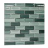 Panneau Mural 50x50 cm Mosaïque Rectangulaire Dans Les Tons 4 pièces-Wallfluent Sale