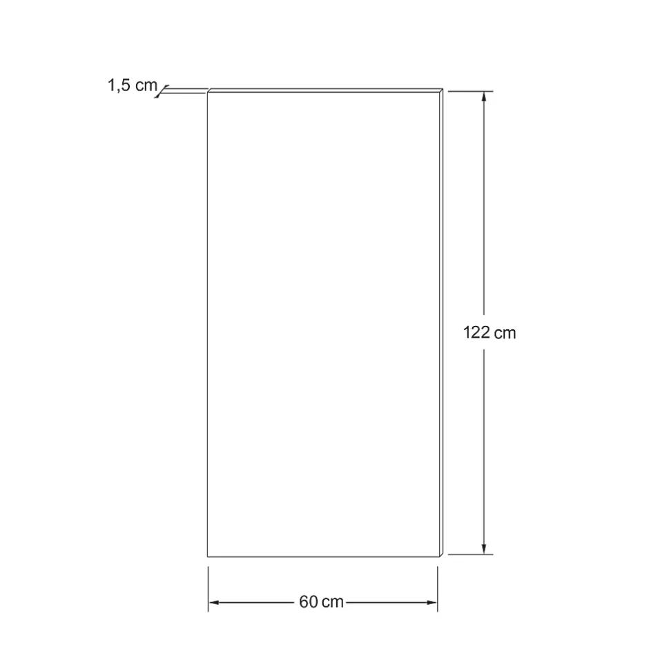 Panneau Ninna OSB-3 bleu 122 x 60 x 1,5 cm-Foge Discount