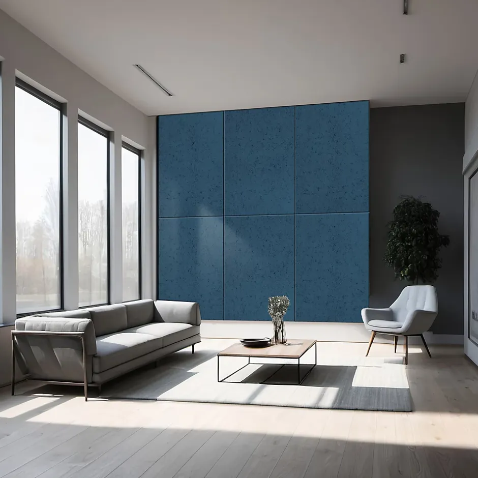 Panneau Ninna OSB-3 bleu 122 x 60 x 1,5 cm-Foge Discount